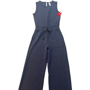 NWT SPANX AirEssentials Sleeveless Jumpsuit Size S Women Classic Navy Tall